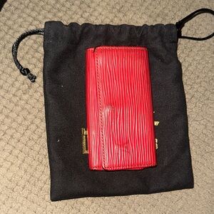 Louis Vuitton Red Epi Key Holder